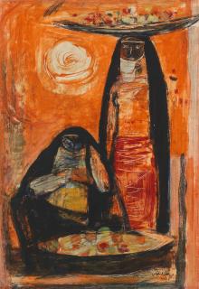 Ismael Al-Sheikhly - Two Bedouin Ladies