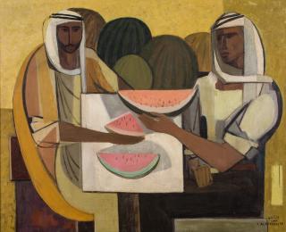 Ismael Al-Sheikhly - Watermelon Sellers
