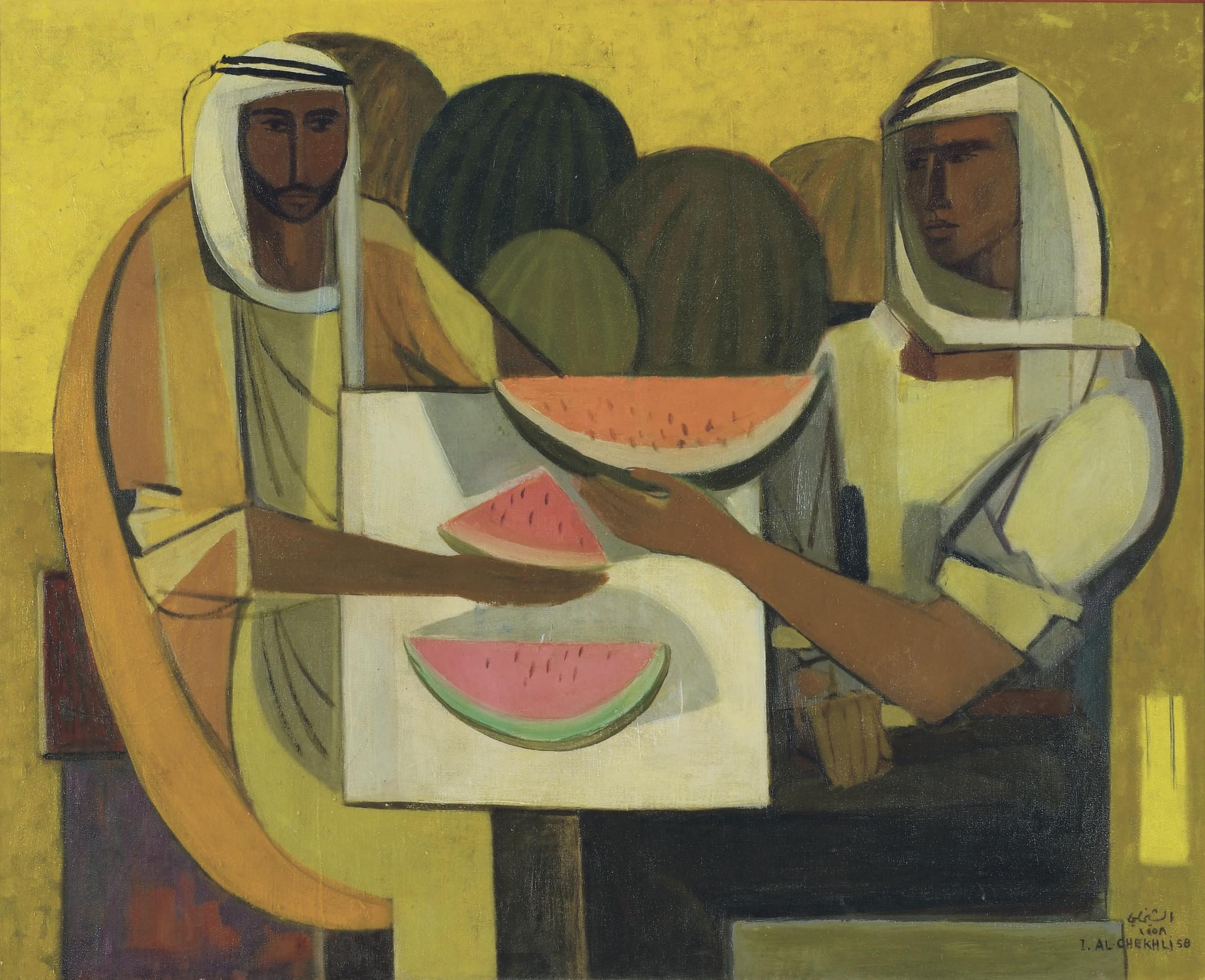 Ismael Al-Sheikhly - Watermelon Sellers