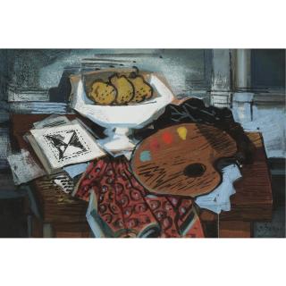 Ismaël de la Serna - Bodegón Con Paleta De Artista