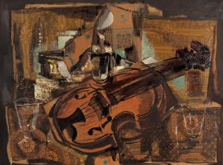 Ismael de la Serna - Bodegón del violin