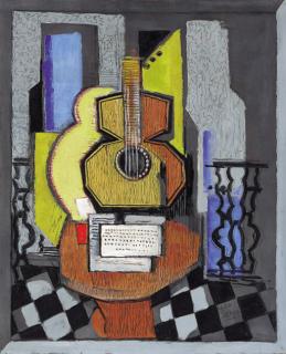 Ismael De La Serna - Still Life with Guitar