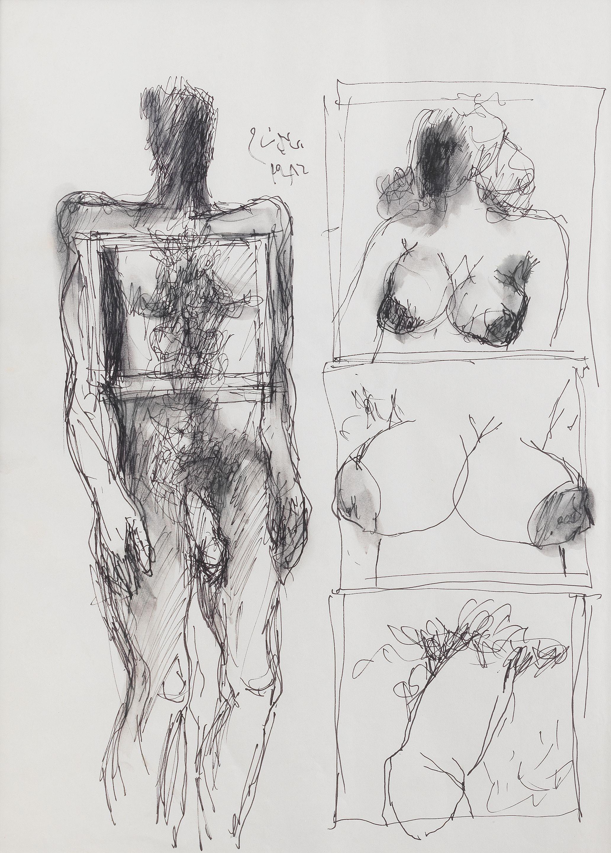 Ismael Fattah - Untitled (The Male & Female Form)