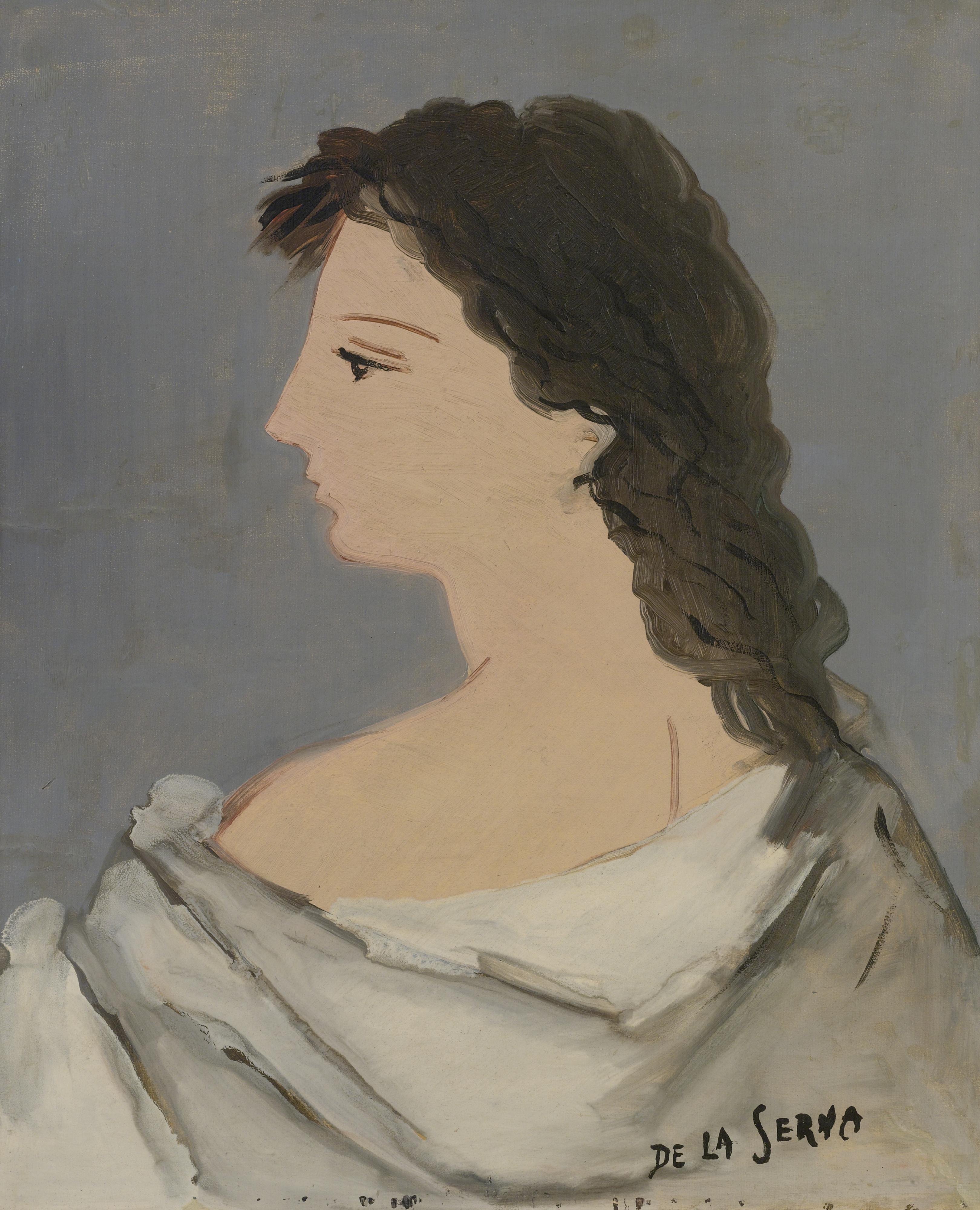 Ismaël González De La Serna - Classical Figure In Profile