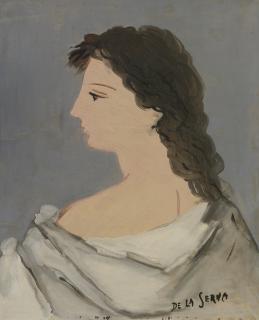 Ismaël González De La Serna - Classical Figure In Profile