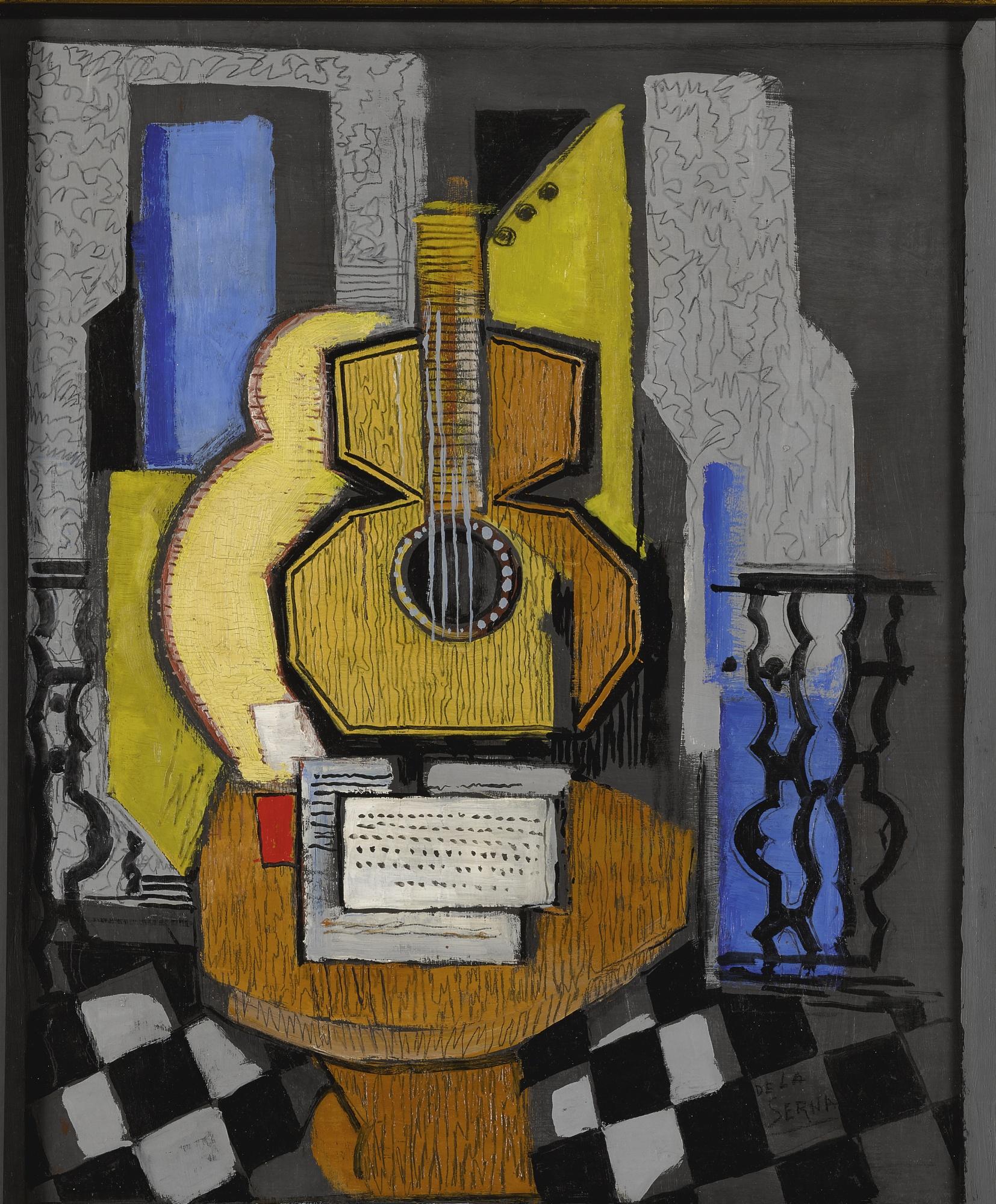 Ismael González de la Serna - Naturaleza Muerta Con Guitarra