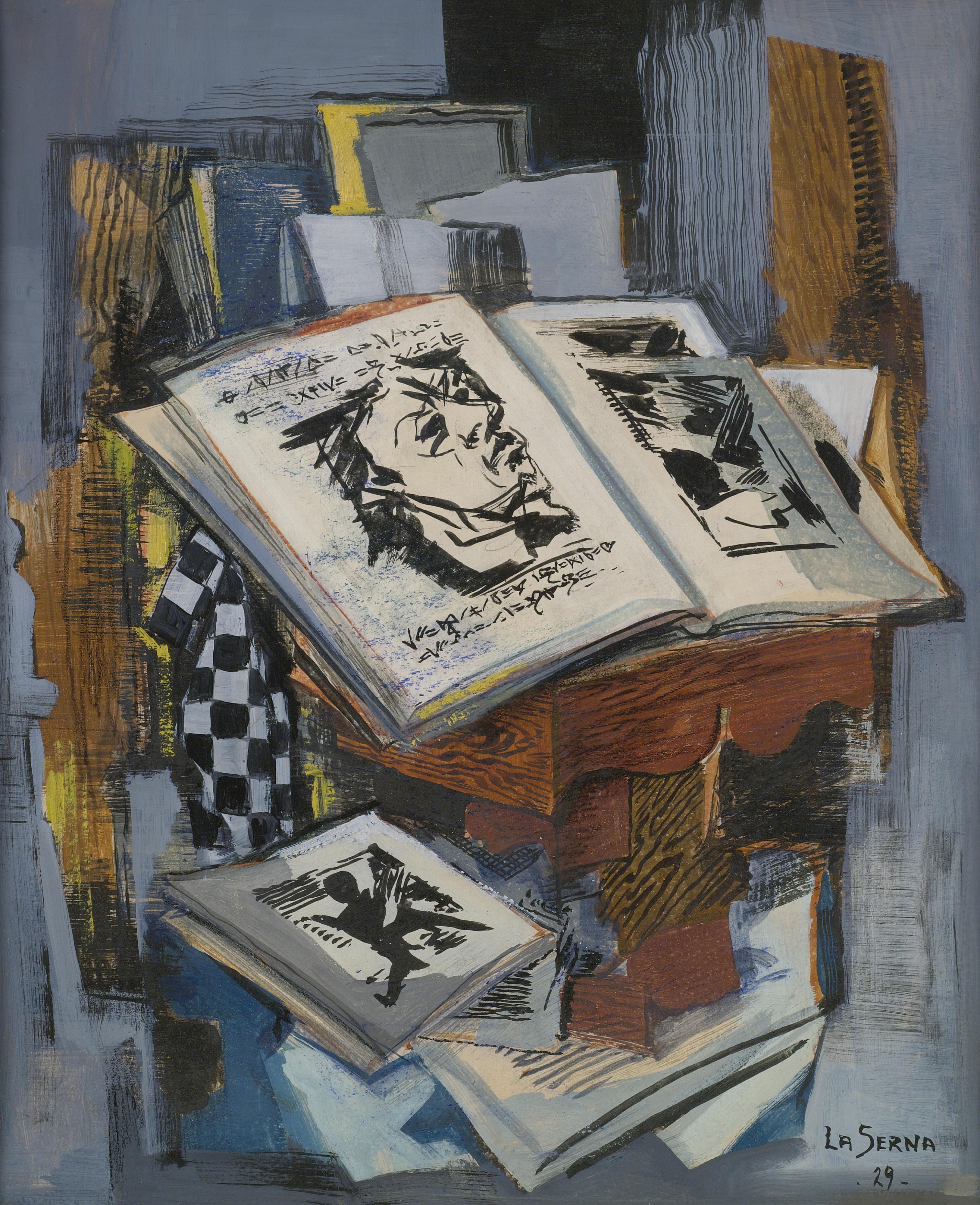 Ismaël González De La Serna - Nature Morte Au Livres