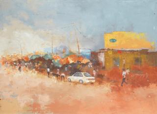 Ismael Kateregga - Untitled (unframed)