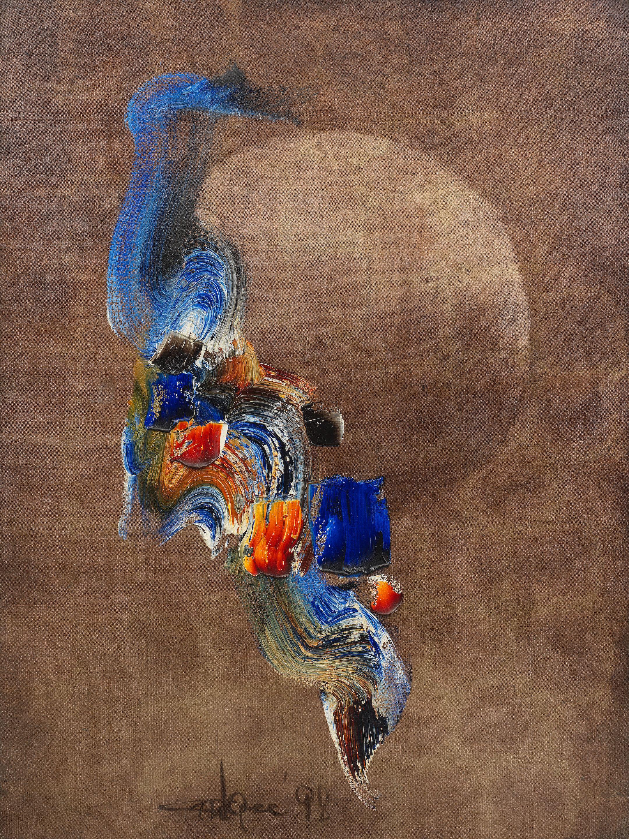 Ismail Gulgee - Untitled (Calligraphic)