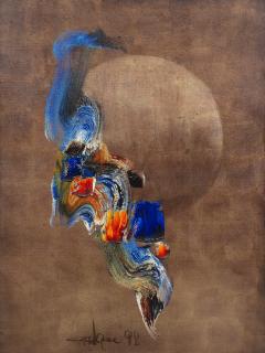 Ismail Gulgee - Untitled (Calligraphic)