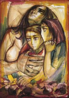 Ismail Shammout - In the Eye (from the Tall Al Zaatar series)