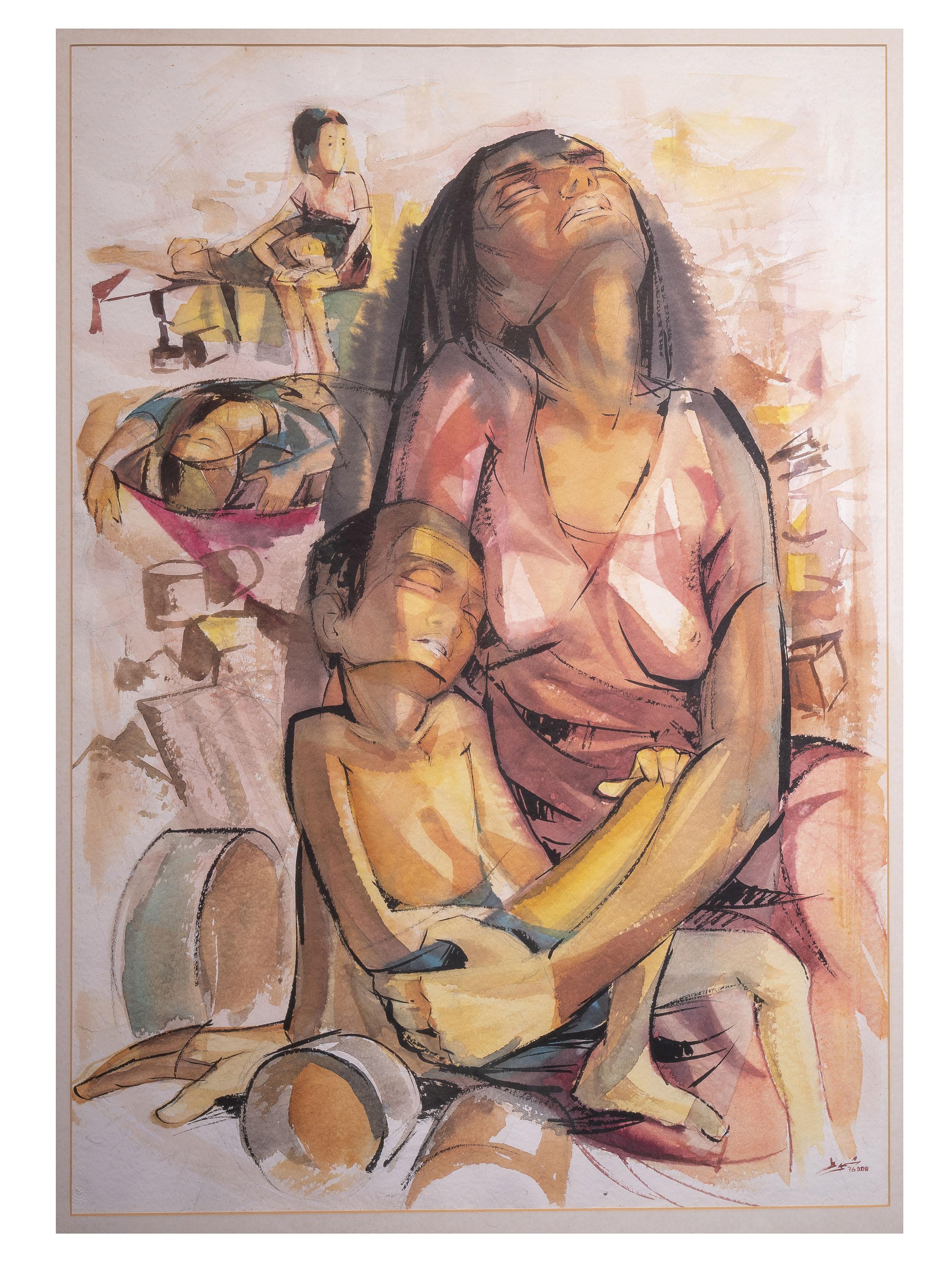 Ismail Shammout - Thirst (from the Tall Al Zaatar series)