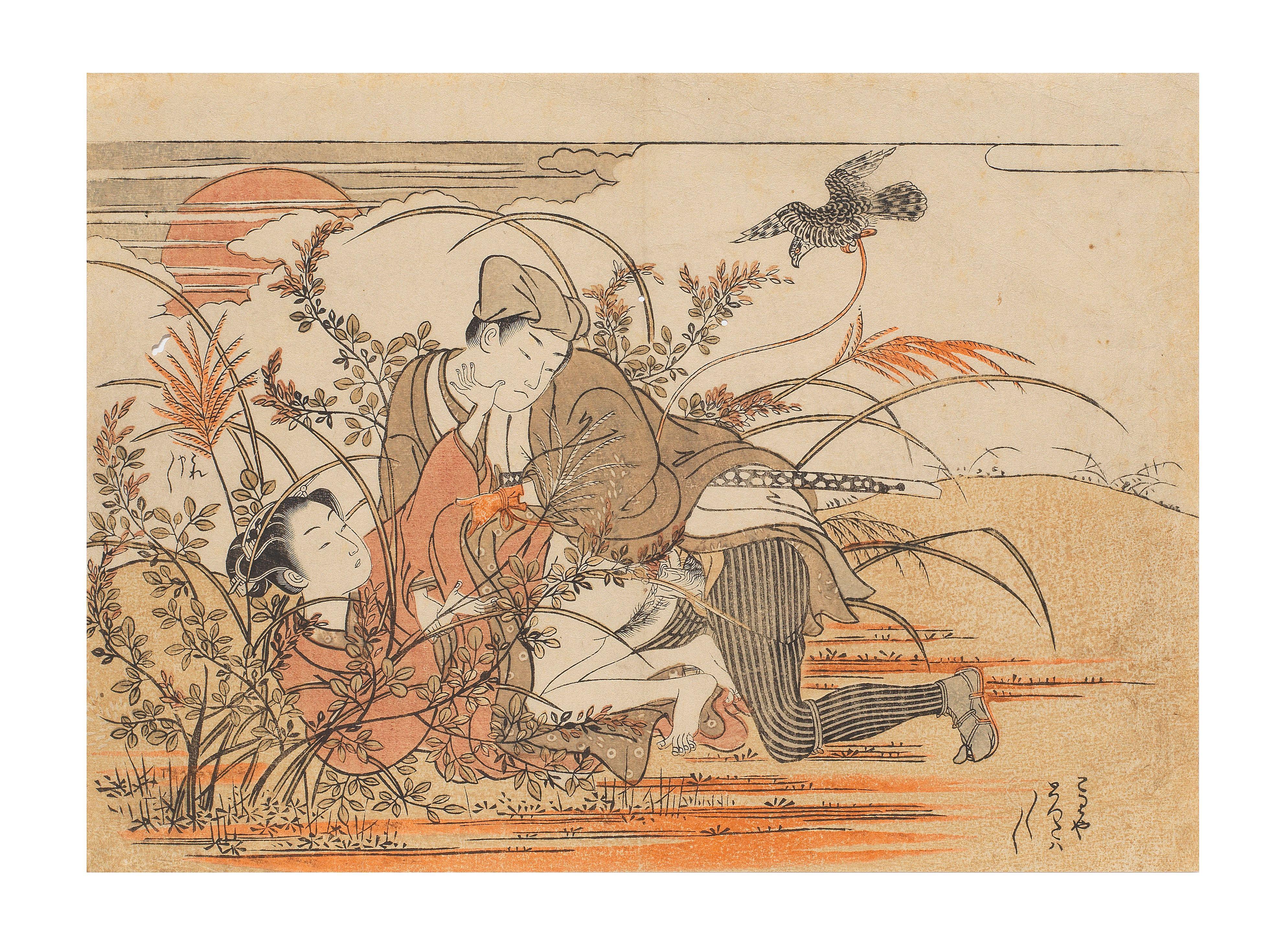 Isoda Koryusai - Sogetsu (Eighth month)