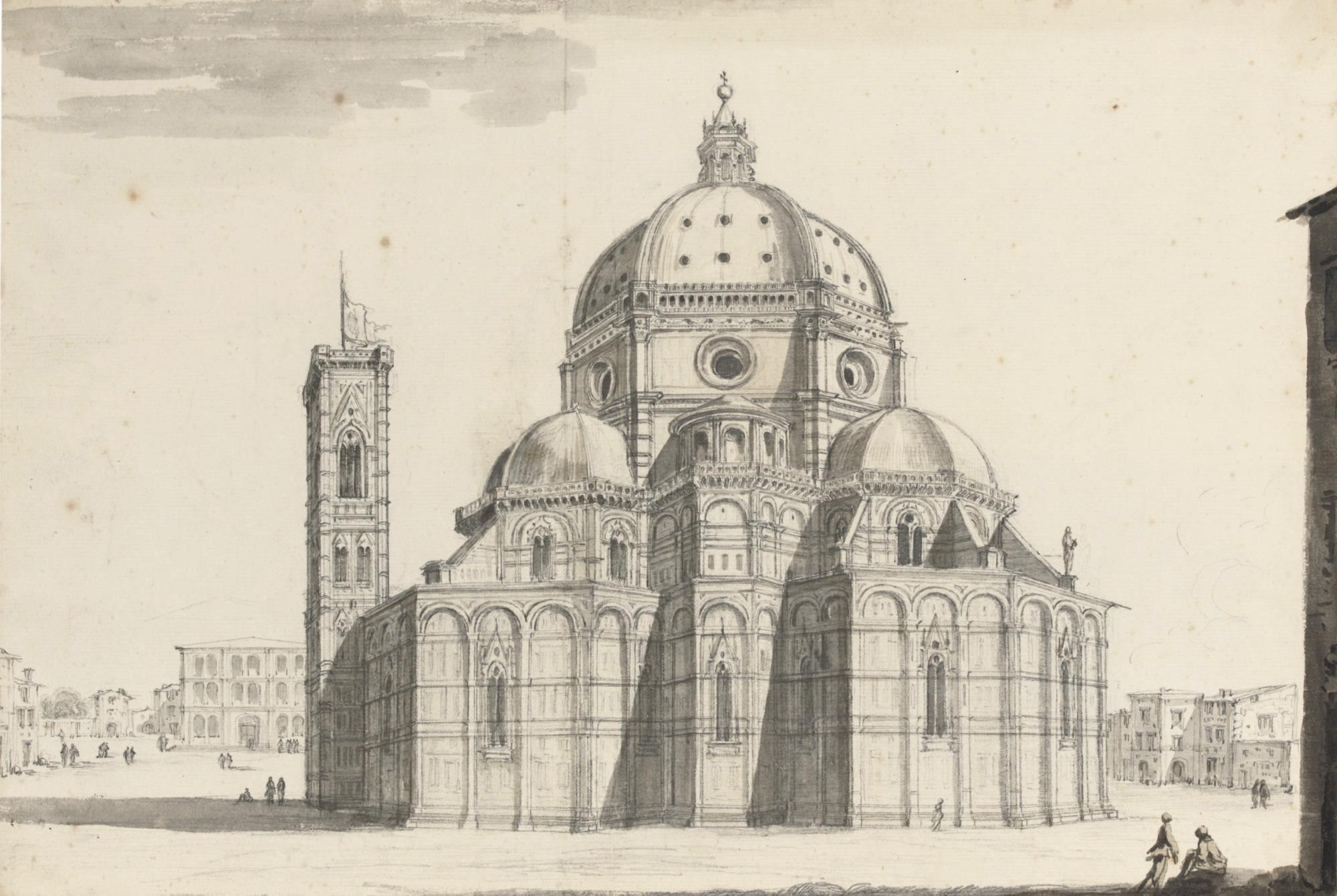 Israël Silvestre - The Duomo and Campanile, Florence