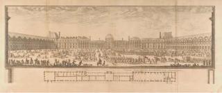 Israel Silvestre - Vue Du Palais Des Tuileries Du Cote de L\'Entree Vue Du Palais Des Tuileries Du Cote Du Jardin