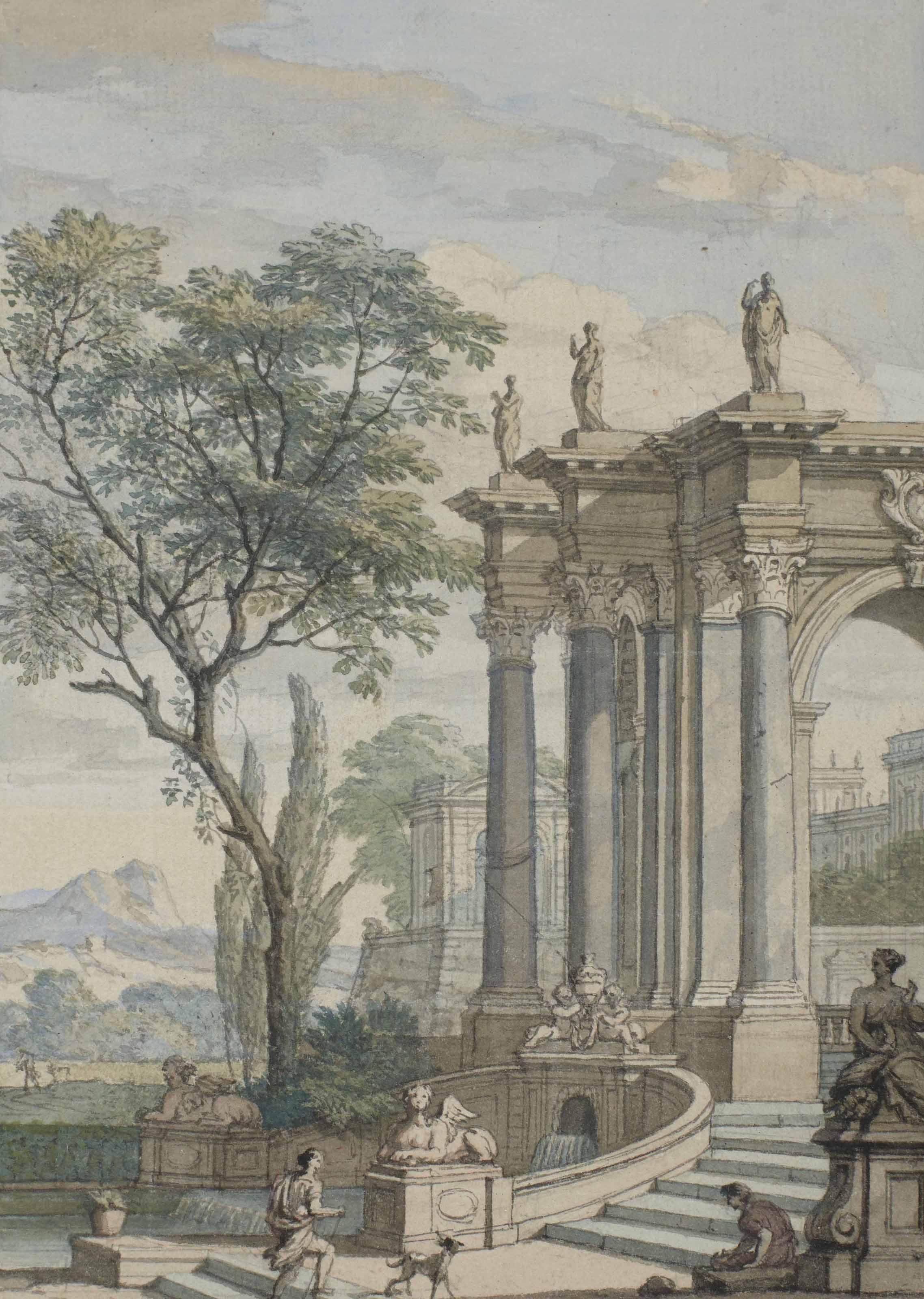 Issac De Moucheron - Caprice architectural