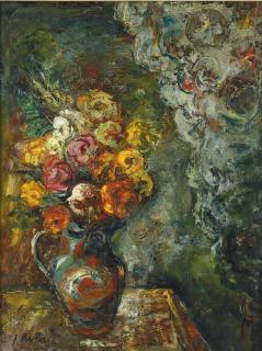 Issachar Ber Ryback - Bouquet De Fleurs