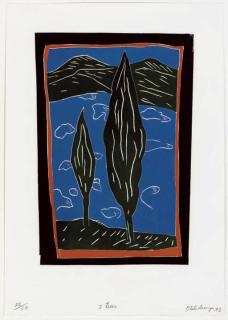 Italo Scanga - Two Trees