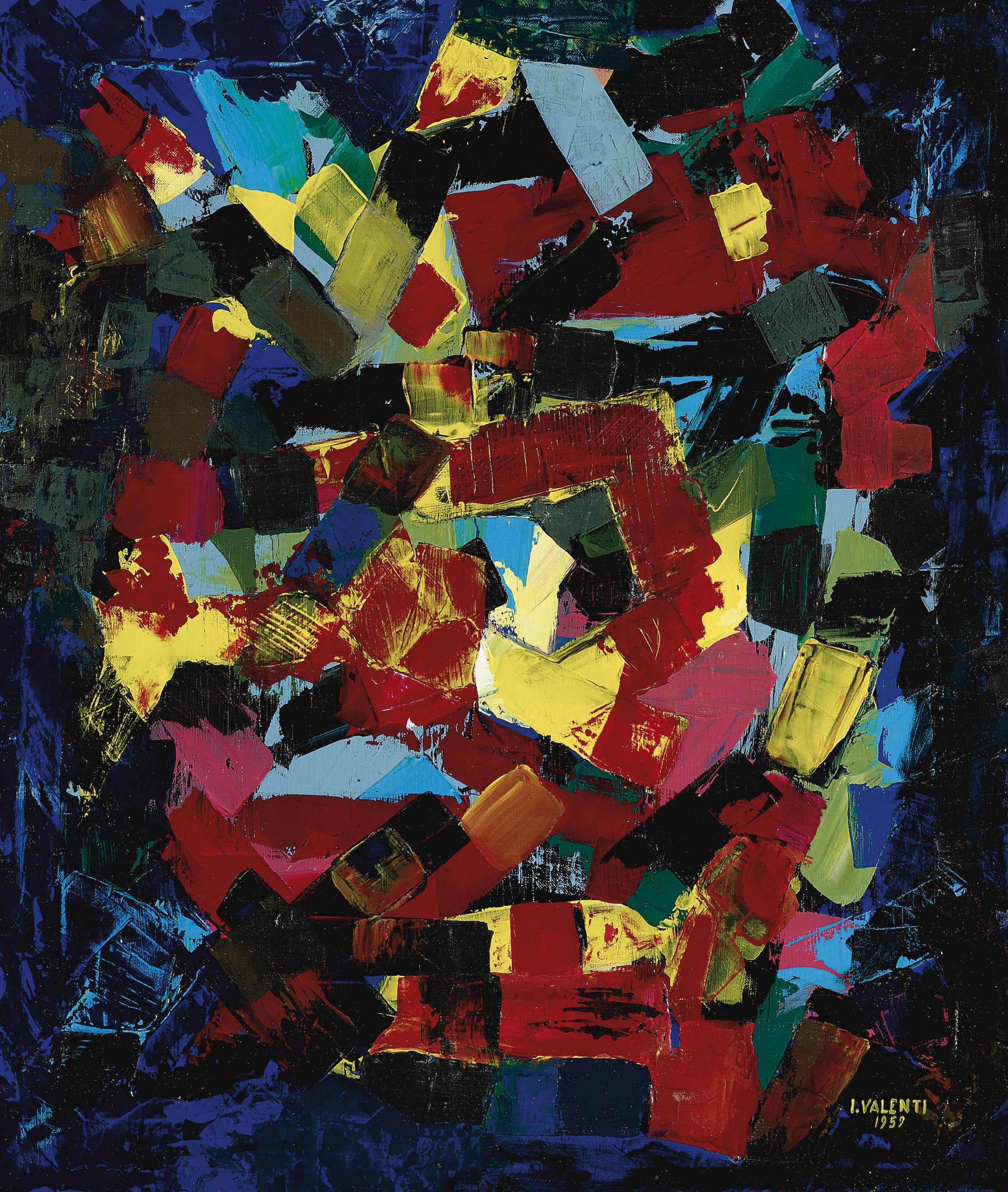 Italo Valenti - Dardi di Luce, 1959