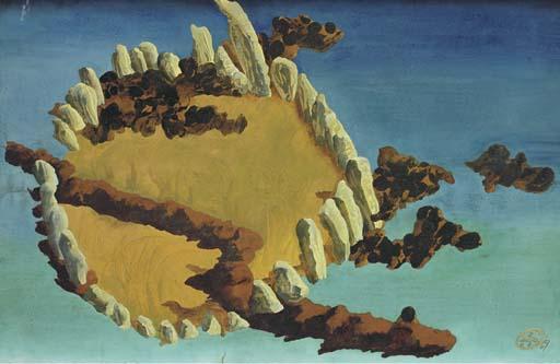 Ithell Colquhoun - Rocky Island
