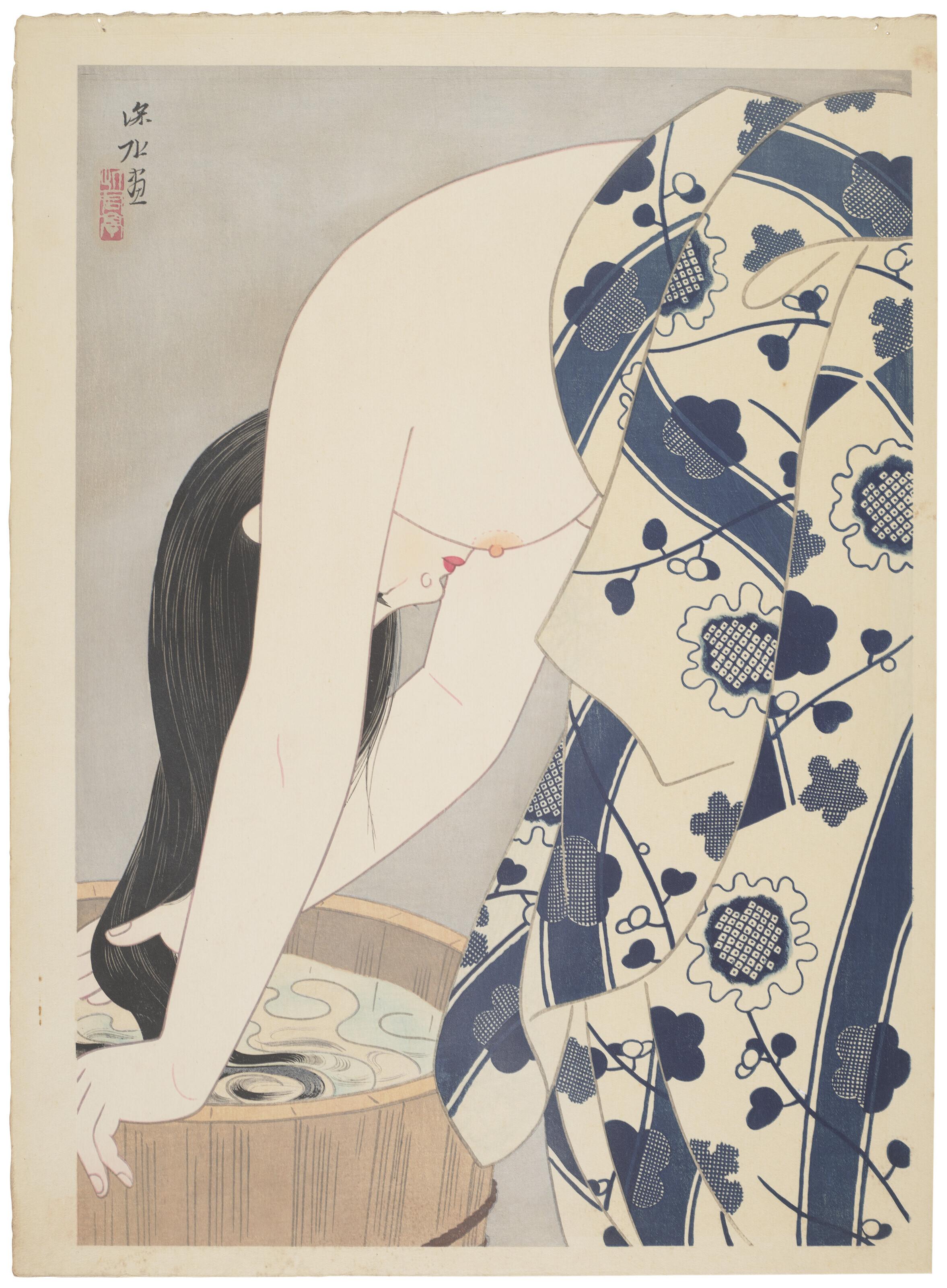 Ito Shinsui - Kami (Hair)
