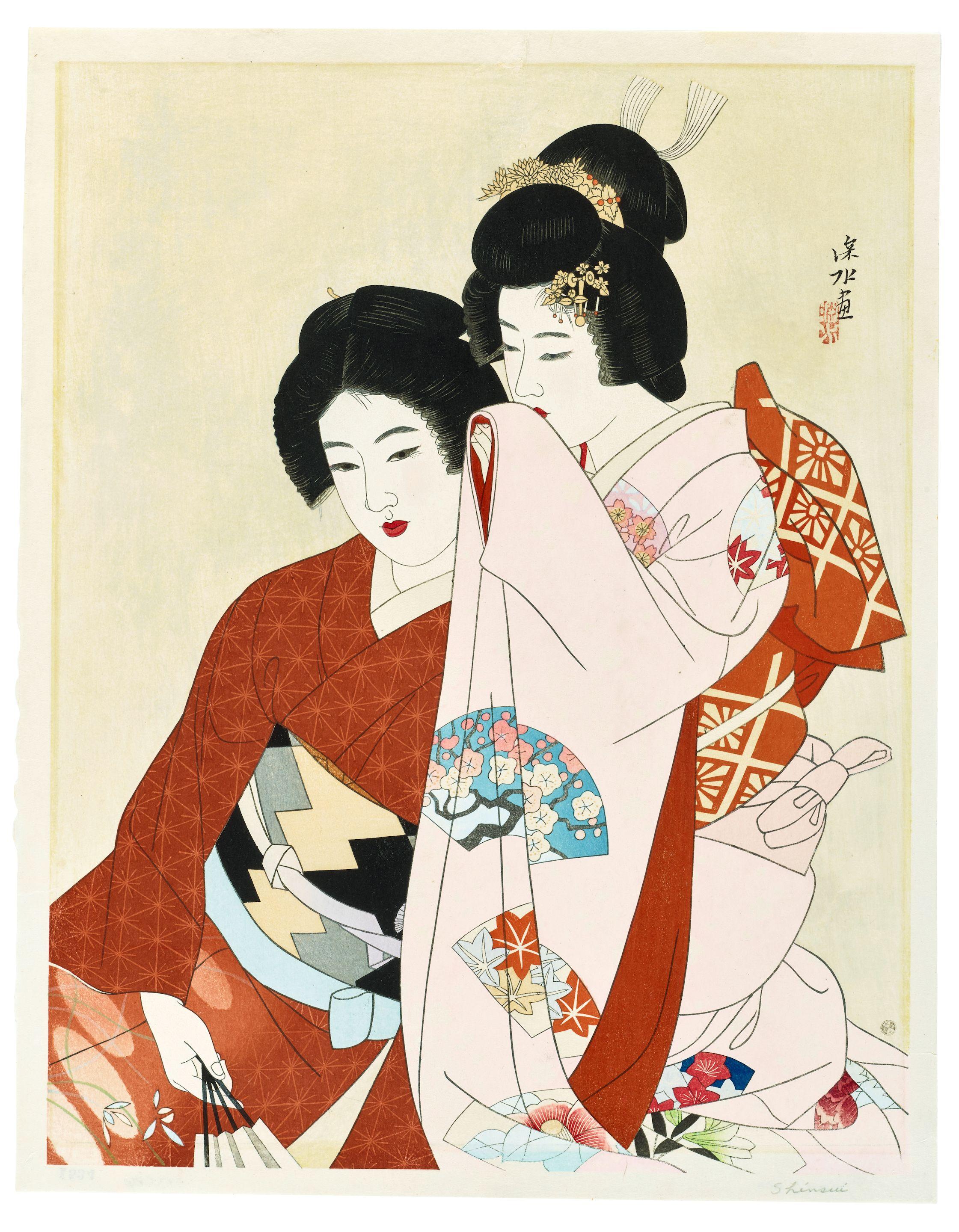 Ito Shinsui - Showa Era (1926-1989), 1954