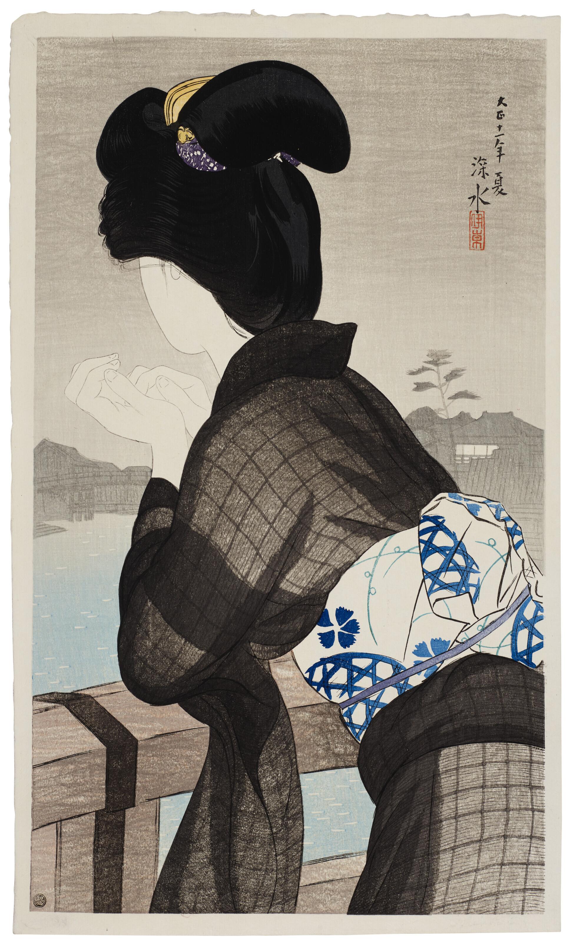 Ito Shinsui - Suzumi (Evening cool)