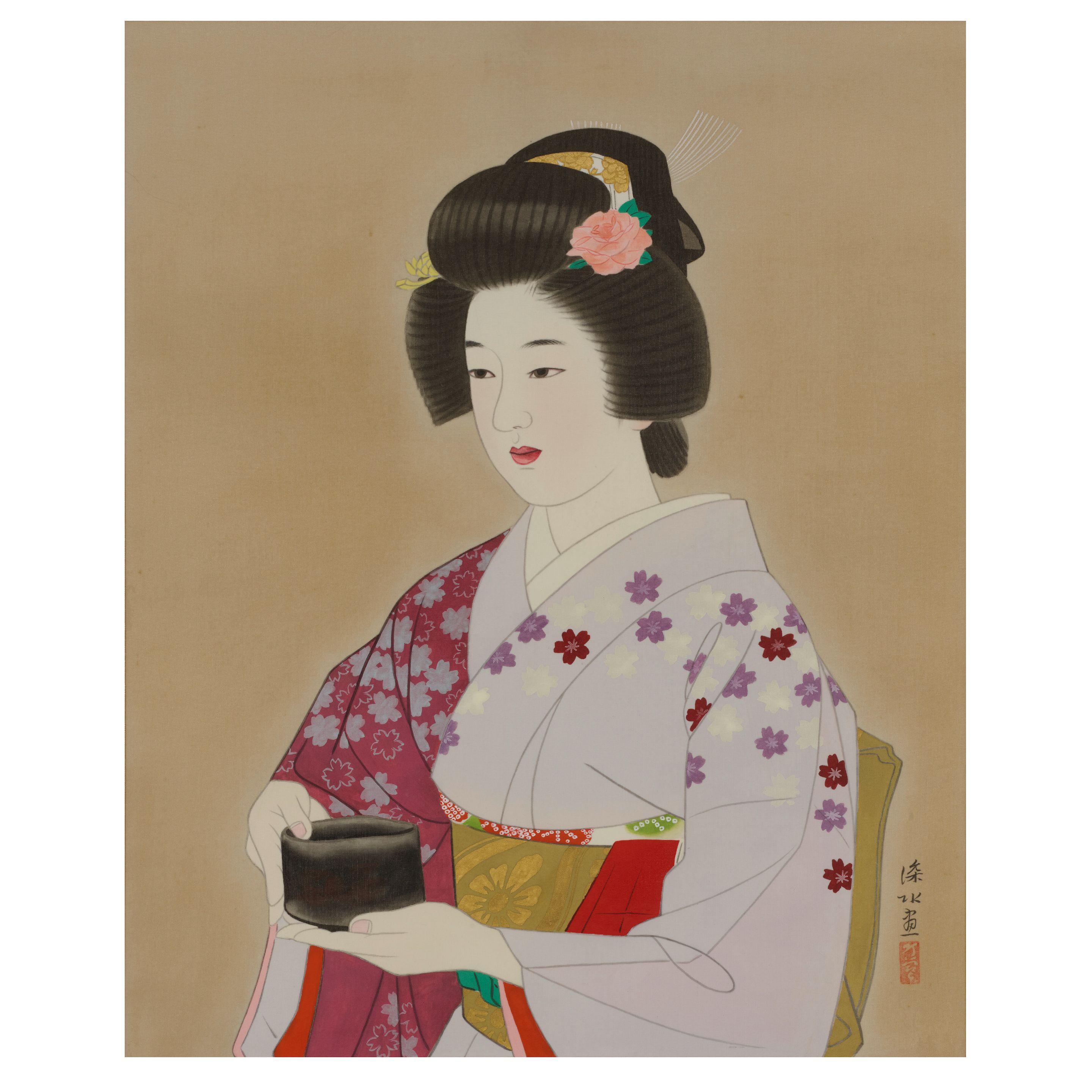 Ito Shinsui - Tea-Ceremony Beauty