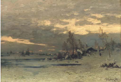 Iulii Iul\'Evich Klever - Winter Morning