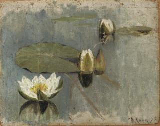 Iuliy Iulevich Klever - Waterlilies in bloom