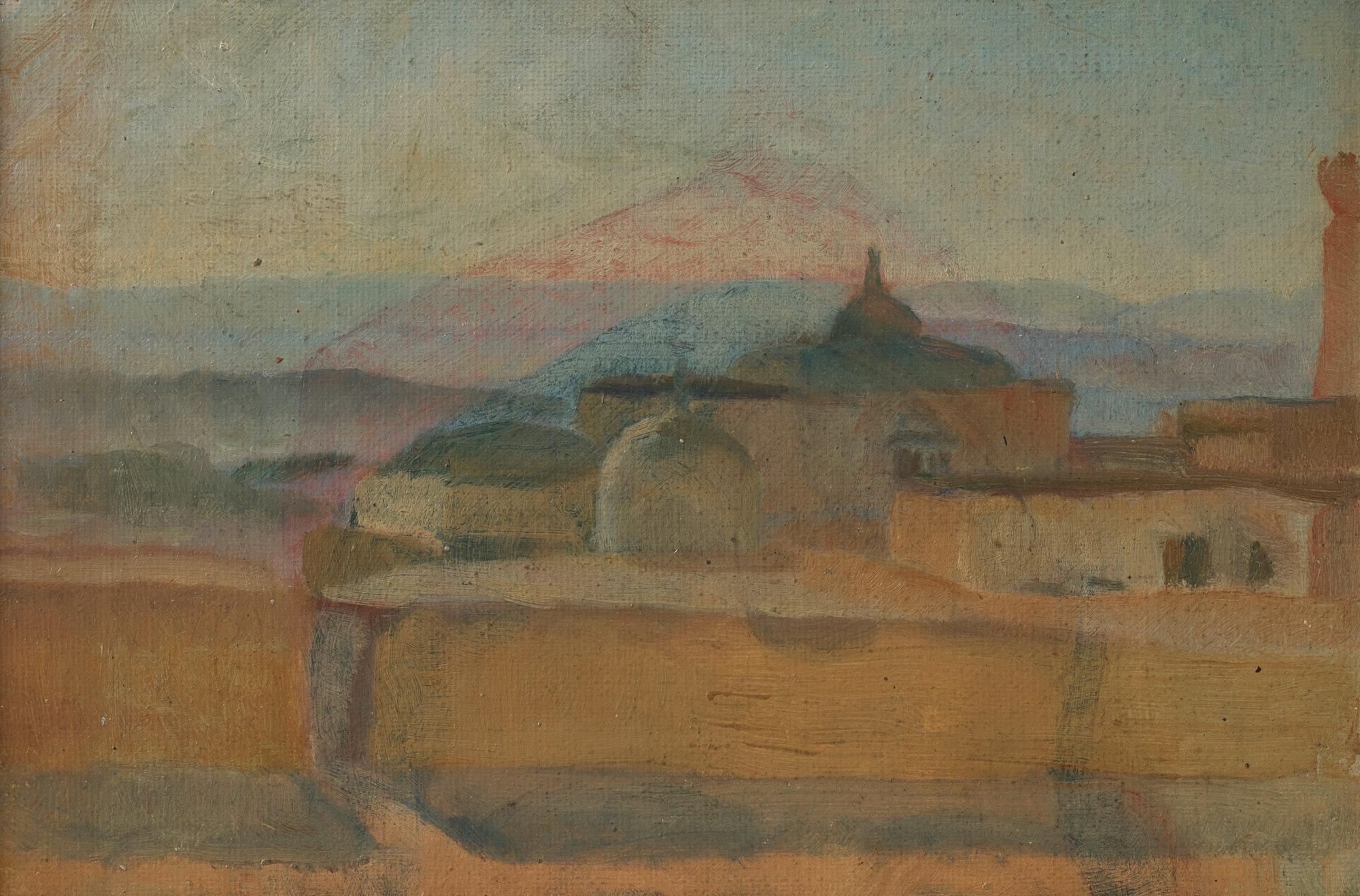 Ivan Aguéli - African cityscape