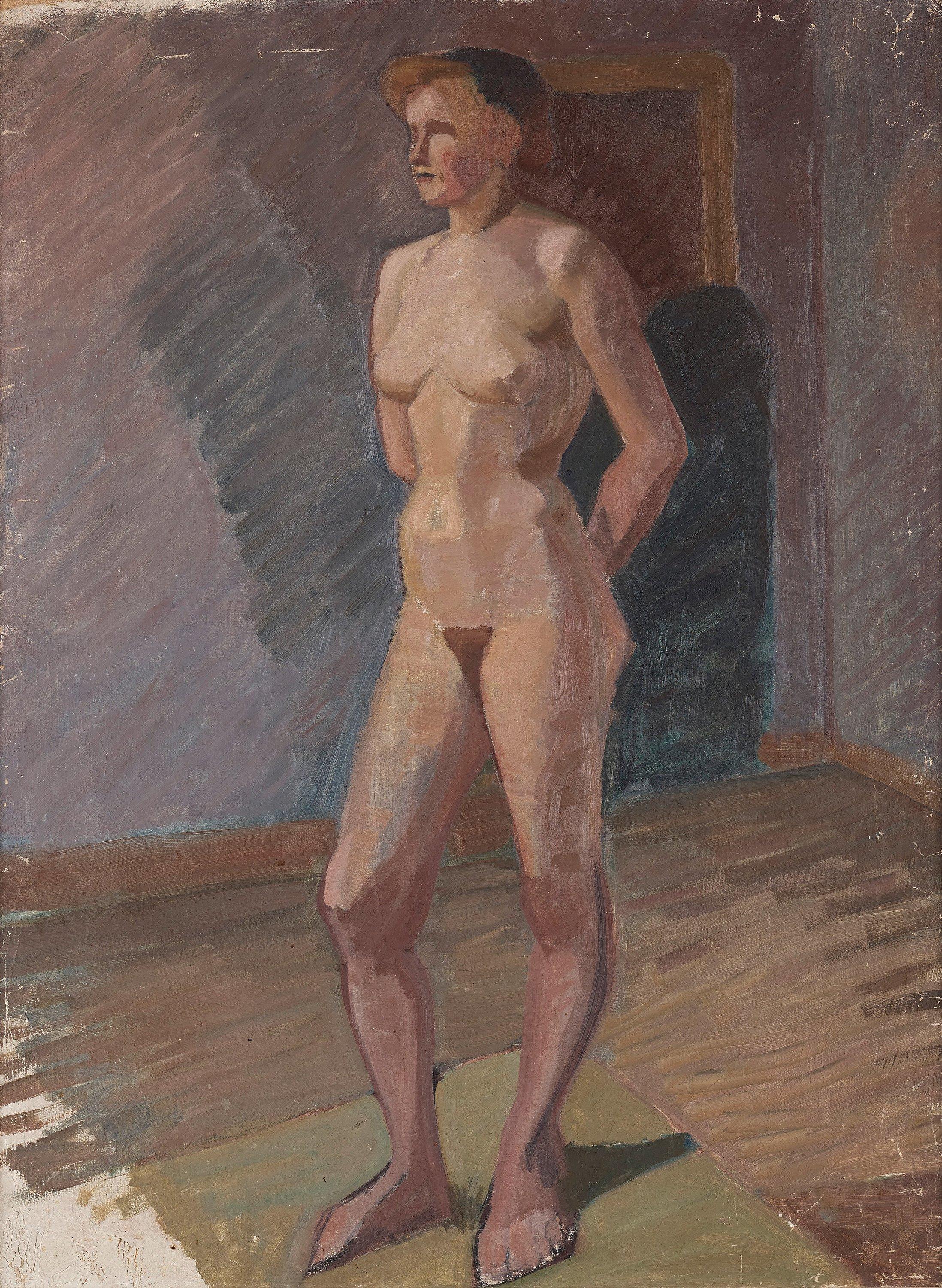 Ivan Aguéli - Nude study
