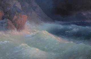 Ivan Aivazovsky - Storm On The Black Sea
