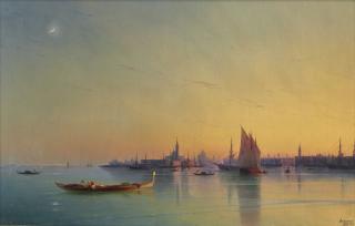 Ivan Aivazovsky - Venice at sunset