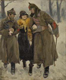 Ivan Alexeevich Vladimirov - Soldiers With Prostitute