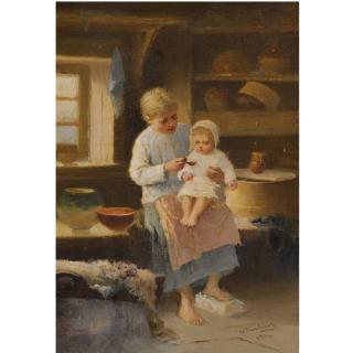 Ivan Andreevich Pelevin - Feeding The Baby