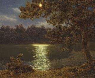 Ivan Choultsé - Sunset by the lake