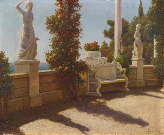 Ivan Choultsé - Terrace By The Sea