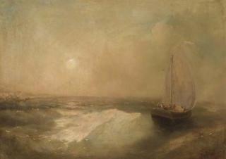 Ivan-Constantinowitsch Aivazowskii - A Sailing Ship on Rough Seas