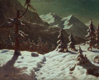 Ivan Fedorovic Choultse - Winter landscape