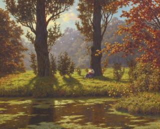 Ivan Fedorovich Choultse - A Sunny Afternoon