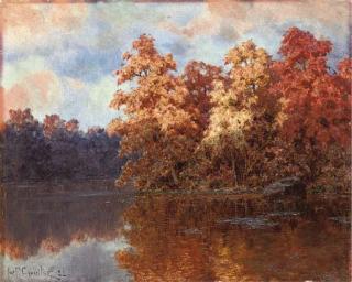 Ivan Fedorovich Choultsé - Autumn on the lake