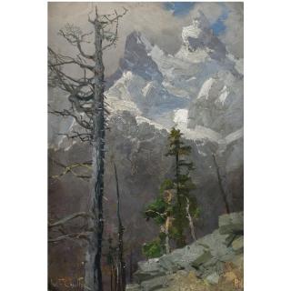 Ivan Fedorovich Choultse - Mountain Landscape