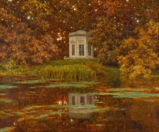 Ivan Fedorovich Choultsé - Pond in the Park at Versailles