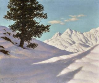 Ivan Fedorovich Choultsé - Soleil Du Midi, Engadine