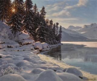 Ivan Fedorovich Choultsé - Winter In The Engadine