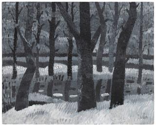 Iván Grünewald - Park landscape