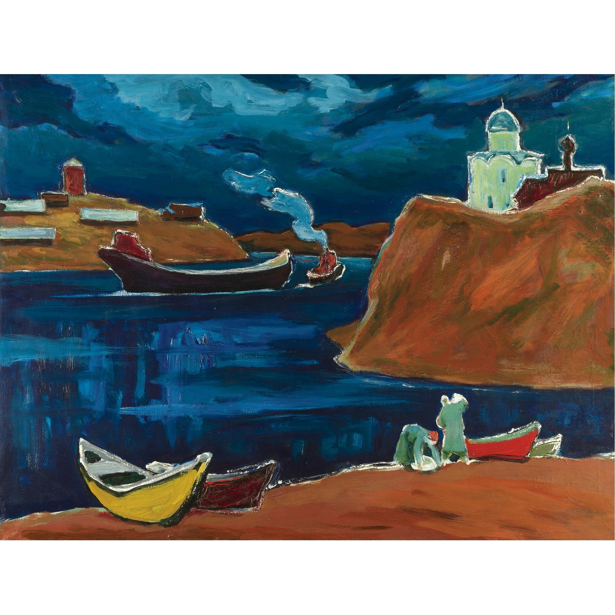 Ivan Ivanovich Godlevsky - The Shore Of The Ancient Volkhov