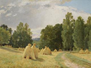 Ivan Ivanovich Shishkin - Haystacks, Preobrazhenskoe