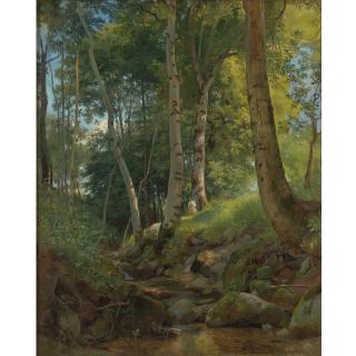 Ivan Ivanovich Shishkin - Russian The Brook